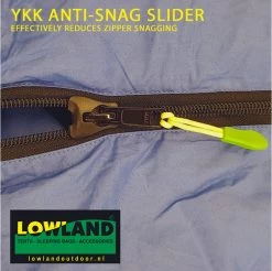 LOWLAND OUTDOOR® Donzen Slaapzak - CC 1 - 200 X 80 Cm - 1725 Gr - 0°C - Katoen 19 LOWLAND OUTDOOR® Donzen Slaapzak - CC 1 - 200 X 80 Cm - 1725 Gr - 0°C - Katoen -Outdoor Camping Shop 1200x1196 8