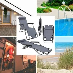 Ligstoel Opvouwbaar 155x60cm - Lichte Ligbed Relaxstoel Tuinstoel Campingstoel Strandstoel -Outdoor Camping Shop 1200x1200 108