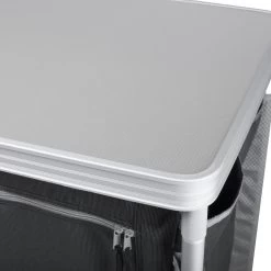 Campart Campingkeuken KI-0734 - Campingkast Groot - 4 Verstelbare Poten - Opvouwbaar En Lichtgewicht - Inclusief Opbergtas - Grijs -Outdoor Camping Shop 1200x1200 158