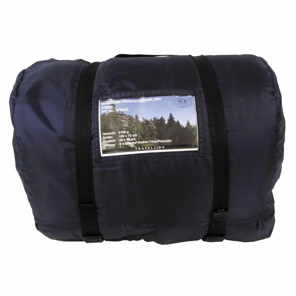 MFH - Pilotenslaapzak Blauw 2-laags 4 MFH - Pilotenslaapzak Blauw 2-laags - Afbeelding 2