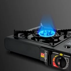 Borvat® |Draagbare Gasfornuis - Camping Kookstel - Inclusief 4 Gasflessen - Gas Stove - Gasfornuis - Kooktoestel - Outdoor - Op Reis + Gratis Smartphone Auto Magneethouder. -Outdoor Camping Shop 1200x1200 336