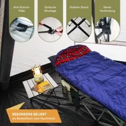 Skandika Ruka S Kleine Campingtafel – Campingtafels - Aluminium Campingtafel, Opvouwbaar, Zeer Licht, Eenvoudig Te Monteren, Stabiele Standaard - Opvouwtafel Voor Kamperen, Tenten Wandelen, Reizen, Thuis, Tuin – Tot Max. 20 Kg. - Grijs -Outdoor Camping Shop 1200x1200 51