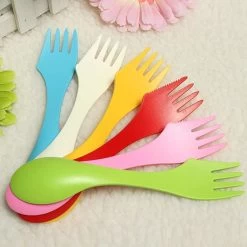 Merkloos Spork – Set Van 6 Stuks - Spork Campingbestek – Spork 3 In 1 -Outdoor Camping Shop 1200x1200 562