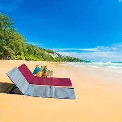 Strandmat Opvouwbaar Met Schouderband - Strandstoel Grijs 145x47x52 -Outdoor Camping Shop 1200x1200 6