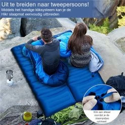 Hikr® Slaapmat 10cm+ Dikte - Comfortabel Luchtmatras - Zelfopblazend Met De Voet - TPU+40D Nylon - Slaapmatje Eenpersoons En Uit Te Breiden Tot Tweepersoons - Slaapmat Met Ingebouwde Pomp 14 Hikr® Slaapmat 10cm+ Dikte - Comfortabel Luchtmatras - Zelfopblazend Met De Voet - TPU+40D Nylon - Slaapmatje Eenpersoons En Uit Te Breiden Tot Tweepersoons - Slaapmat Met Ingebouwde Pomp -Outdoor Camping Shop 1200x1200 622