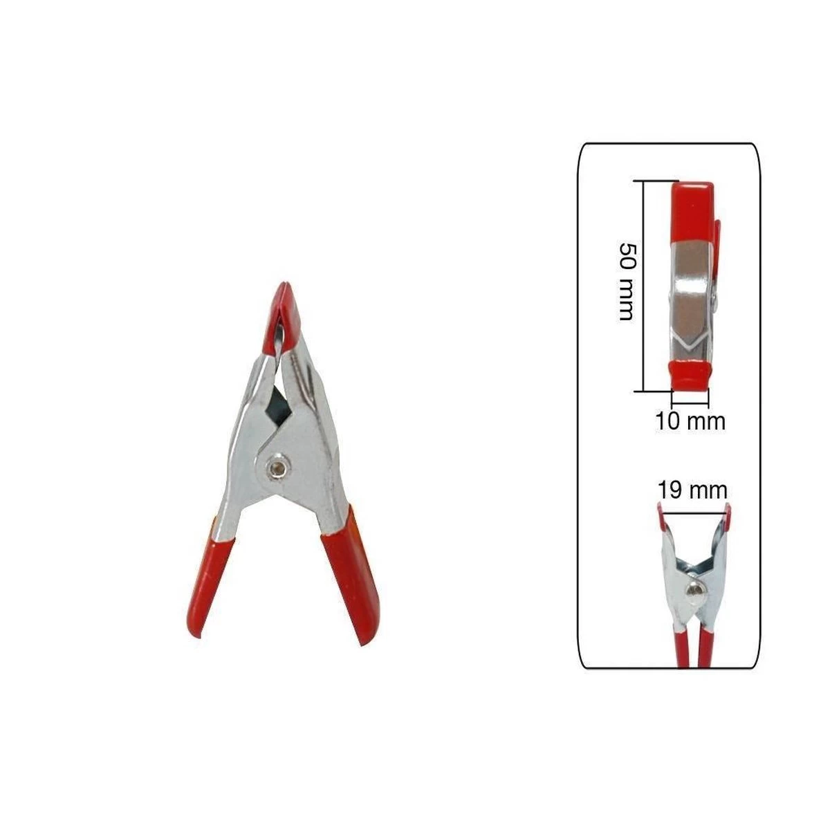 Benson Metalen Veerklem - 50 Mm - 8 Stuks 7 Benson Metalen Veerklem - 50 Mm - 8 Stuks - Afbeelding 5