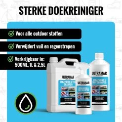 Ultramar - Sprayhood & Tent Shampoo - 1L - Tentdoekreiniger - Voor Bootkap, Tent, Cabriodak, Zonwering - Tentonderhoud - Bootonderhoud - Schoonmaakmiddel 18 Ultramar - Sprayhood & Tent Shampoo - 1L - Tentdoekreiniger - Voor Bootkap, Tent, Cabriodak, Zonwering - Tentonderhoud - Bootonderhoud - Schoonmaakmiddel -Outdoor Camping Shop 1200x1200 720