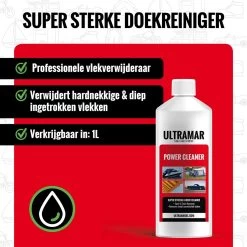 Ultramar - Power Cleaner 1L - Tentdoekreiniger Voor Bootkap, Tent, Cabriodak -Outdoor Camping Shop 1200x1200 723