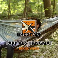 MacGyver® ‘3-in-1’ Tent | Tarp – Schaduwdoek – Hangmat | Strandtent | Outdoor-tent | Shelter | Vistent | 280 X 280 Cm | Camouflage | Waterdicht | Lichtgewicht -Outdoor Camping Shop 1200x1200 787