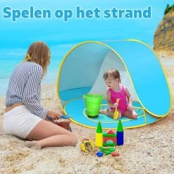 Seidon Strandtent Baby - Pop Up Tent - UV Bescherming - Baby En Kind - Waterdicht - Zwembadje - UV Bescherming -Outdoor Camping Shop 1200x1200 796
