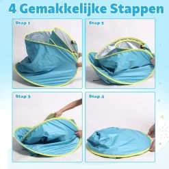 Seidon Strandtent Baby - Pop Up Tent - UV Bescherming - Baby En Kind - Waterdicht - Zwembadje - UV Bescherming -Outdoor Camping Shop 1200x1200 797