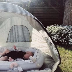 Deryan Luxe Pop Up Strandtent - Anti-UV 50+ - Cream -Outdoor Camping Shop 1200x1200 868