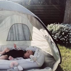 Deryan Luxe Pop Up Strandtent - Anti-UV 50+ - Cream -Outdoor Camping Shop 1200x1200 870