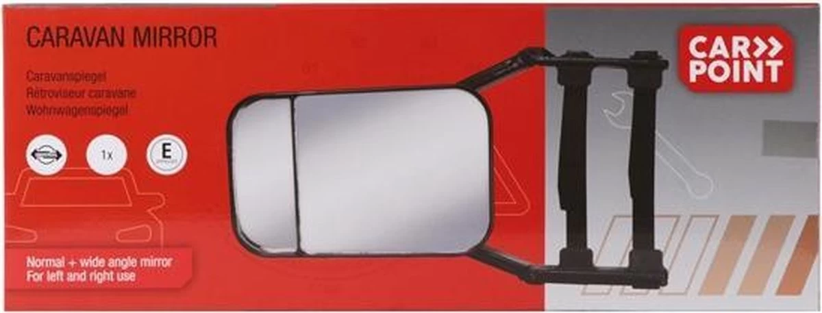 Carpoint Caravanspiegel Luxe Dubbel 6 Carpoint Caravanspiegel Luxe Dubbel - Afbeelding 4