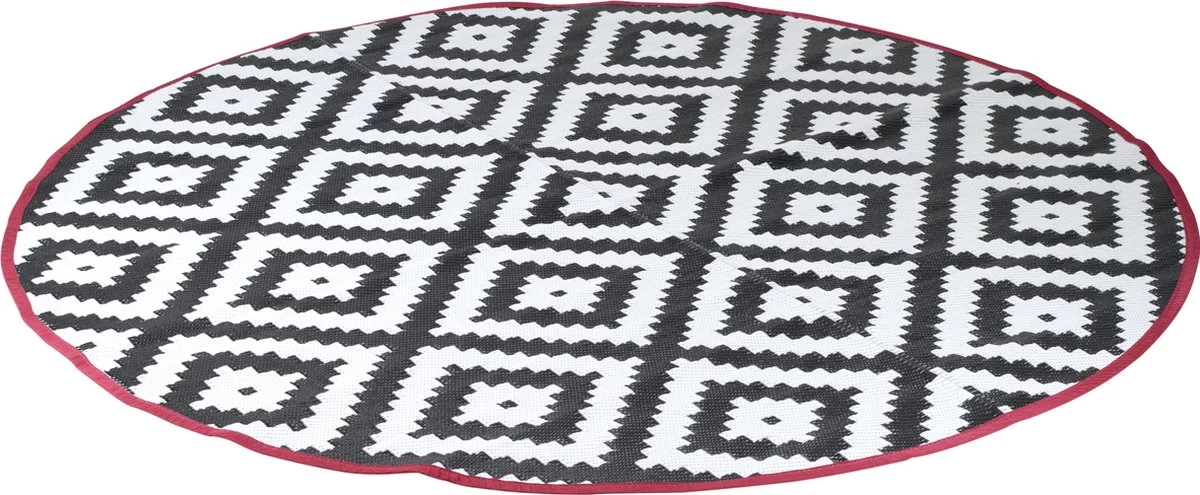 Bo-Camp Urban Outdoor - Buitenkleed - Rond - Ø 200 Cm 9 Bo-Camp Urban Outdoor - Buitenkleed - Rond - Ø 200 Cm - Afbeelding 7