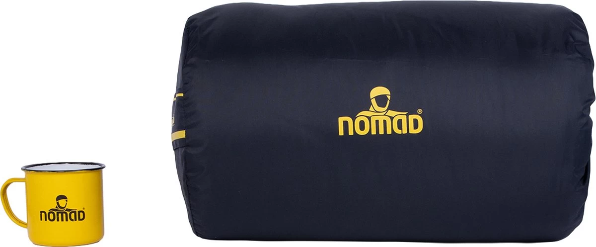 NOMAD Melville - Slaapzak - 205 X 80 - Donkerblauw 6 NOMAD Melville - Slaapzak - 205 X 80 - Donkerblauw - Afbeelding 4
