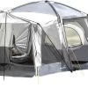 Skandika Pitea XL CROSS Tent – Koepeltenten - Autotent – Campingtent Voor SUV, Caddy, Auto, CUV - Voor Max. 4 Personen – Vrijstaand – Met/zonder Slaapcabine – Max. Stahoogte 230 Cm – 3000mm Waterkolom - 475 X 290 X 230 Cm (LxBxH) – Kamperen - Grijs -Outdoor Camping Shop 1200x552 2