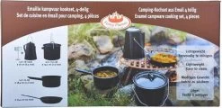 ESSCHERT DESIGN Pannenset Kampvuur - 4 Delig - Outdoor - Metaal -Outdoor Camping Shop 1200x581 8