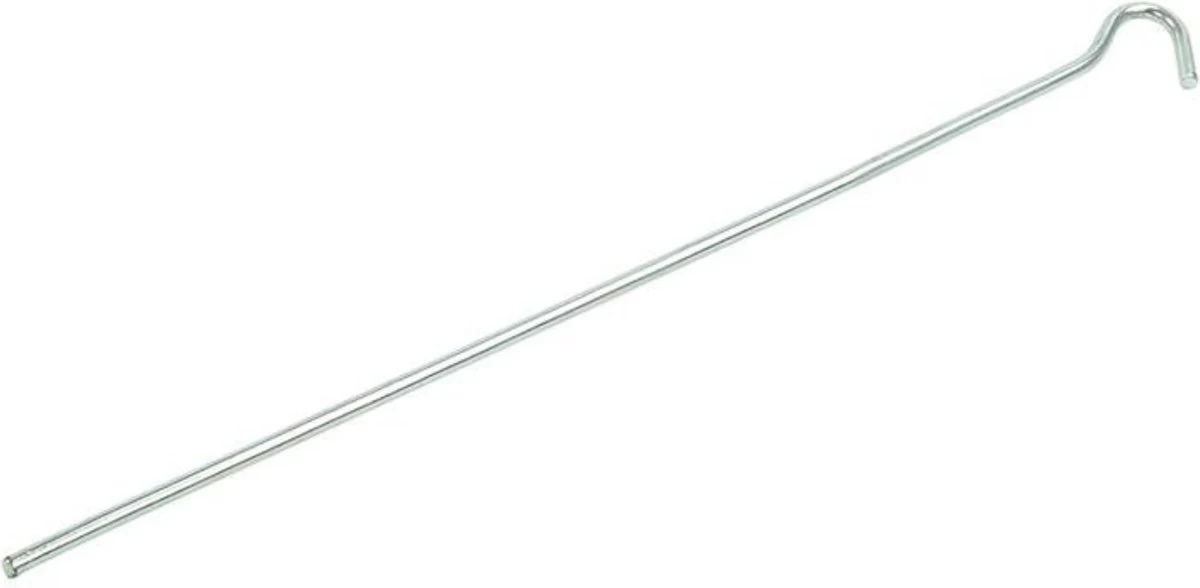 PROPLUS 10x Stuks Grondpennen/tentharingen Metaal Halfrond 30 Cm - Kampeer Artikelen Voor Tent Of Windscherm 7 PROPLUS 10x Stuks Grondpennen/tentharingen Metaal Halfrond 30 Cm - Kampeer Artikelen Voor Tent Of Windscherm - Afbeelding 5
