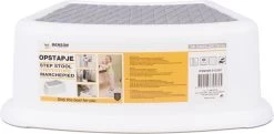 Benson Opstapje Klein - Rubberen Antislip - 36.5 X 25.2 X 13 Cm - Wit -Outdoor Camping Shop 1200x590