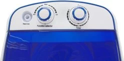 Lowander Mini Wasmachine 3kg Met Centrifuge - Kleine Camping Wasmachine - Met Bovenlader -Outdoor Camping Shop 1200x594