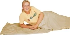 Eurotrail Lakenzak - Deken - 1 Pers. - Beige Brown