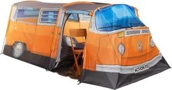 Merkloos Volkswagen Bus Tent - Oranje - 4 Persoons -Outdoor Camping Shop 1200x627 4