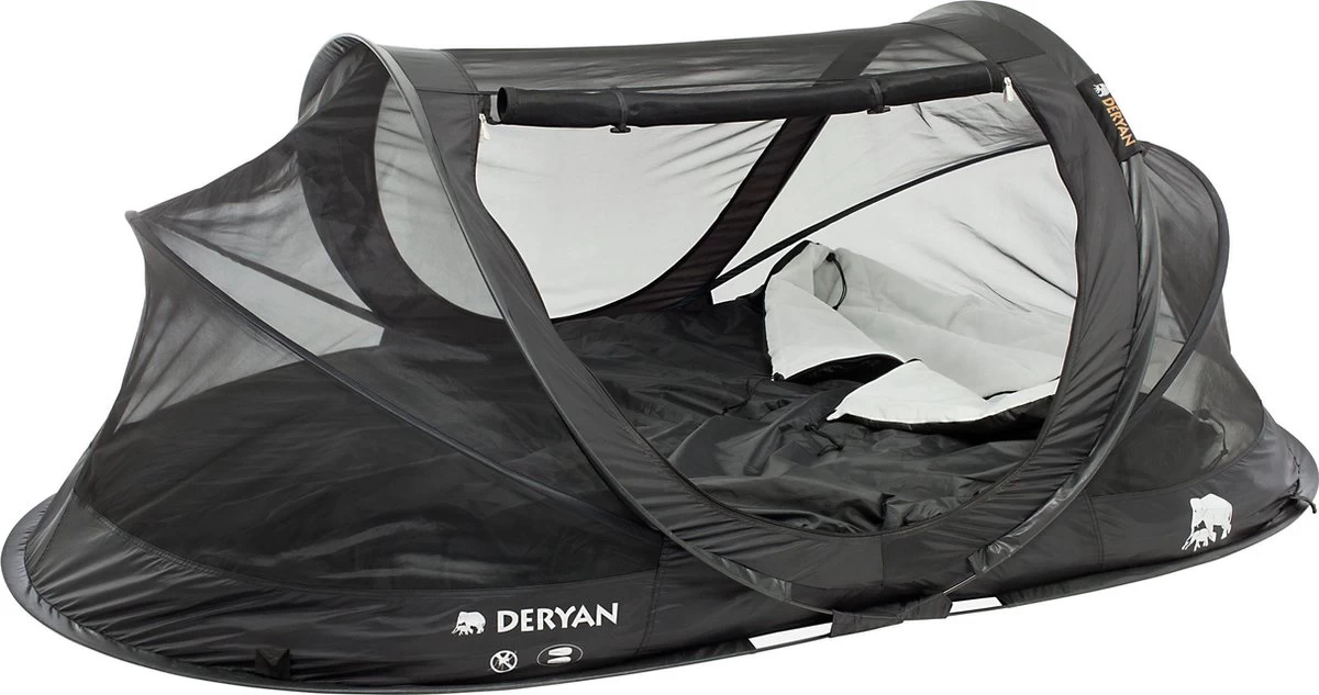 Deryan Luxe Pop-up Reisklamboe - Lichtgewicht 2 Persoons Klamboe – Geimpregneerd - Slaapcompartiment Voor Tent - Binnentent 14 Deryan Luxe Pop-up Reisklamboe - Lichtgewicht 2 Persoons Klamboe – Geimpregneerd - Slaapcompartiment Voor Tent - Binnentent - Afbeelding 12