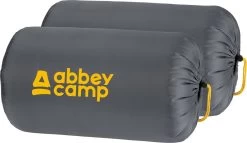 Abbey Camp Slaapzak Amsterdam - 2-pack - Dekenmodel - 210 X 85 Cm - Grijs -Outdoor Camping Shop 1200x693