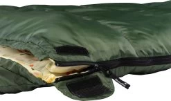 Skandika Vegas-R XXL Slaapzak - Mummieslaapzakken – Slaapzakken Volwassen – Maat XXL – Mummie Slaapzak - Unisex - Katoen, Luxe Kwaliteit, Koppelbaar, 3 Seizoenen, 220 X 110 Cm, -12° Tot -15°C, Outdoor Kampeerslaapzak – Ritssluiting Rechts - Groen -Outdoor Camping Shop 1200x710 2