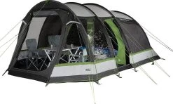 High Peak Tunneltent Bozen 5.0, 5 Persoons, 2,0 M Stahoogte, 4.000 Mm Waterdicht, Verduisterde Binnentent -Outdoor Camping Shop 1200x719 1