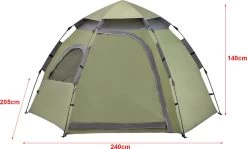 Pro-Tec Tent Nybro Automatisch 240x205x140 Cm Donkergroen -Outdoor Camping Shop 1200x726 1