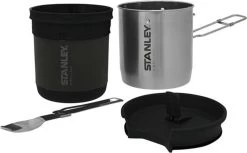 Stanley The Bowl + Spork Compact Cook Set 0.70L - Campingkookset - Stainless Steel -Outdoor Camping Shop 1200x743