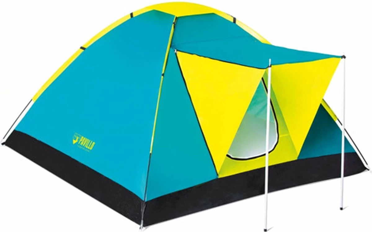 Pavillo Tent Coolground X3 Luifel - Groen - 3 Persoons 3 Pavillo Tent Coolground X3 Luifel - Groen - 3 Persoons