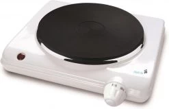 Kemper Elektrische Kookplaat - Campingkooktoestel - 1 Pit - 1500W - Ø16,5 Cm