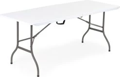 Inklapbare Tafel - Opklaptafel - 180x70x73,5 Cm - Wit -Outdoor Camping Shop 1200x771