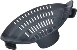 SensaHome- Siliconen Vergiet - Keuken Afgietdeksel - Afgiethulp - Siliconen - BPA Vrij - Grijs -Outdoor Camping Shop 1200x782 2