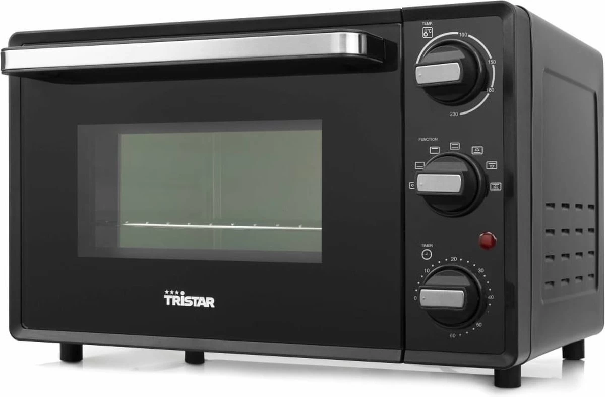 Tristar Oven OV-3622 - Camping Oven 19 Liter - 800 Watt - Vrijstaande Convectieoven - Zwart 3 Tristar Oven OV-3622 - Camping Oven 19 Liter - 800 Watt - Vrijstaande Convectieoven - Zwart