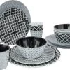 Bo-Camp Servies - Mix & Match - 16 Delig - Zwart/Wit 2 Bo-Camp Servies - Mix & Match - 16 Delig - Zwart/Wit -Outdoor Camping Shop 1200x793 4