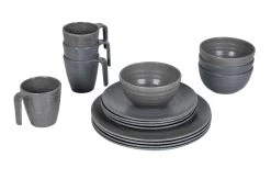 Bo-Camp Campingservies - 100% Melamine - 16-delig - Stone - Grijs -Outdoor Camping Shop 1200x794 36