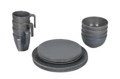 Bo-Camp Campingservies - 100% Melamine - 16-delig - Stone - Grijs -Outdoor Camping Shop 1200x794 37