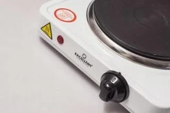 Kookplaat Basic Ø 16 Cm Elektrisch Wit Enkel Pits 1000W 5-standen 22 X 22 X 7 Cm -Outdoor Camping Shop 1200x799 21