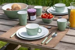Bo-Camp Servies - Campingbord - 100% Melamine - 16-delig - Groen -Outdoor Camping Shop 1200x799 24