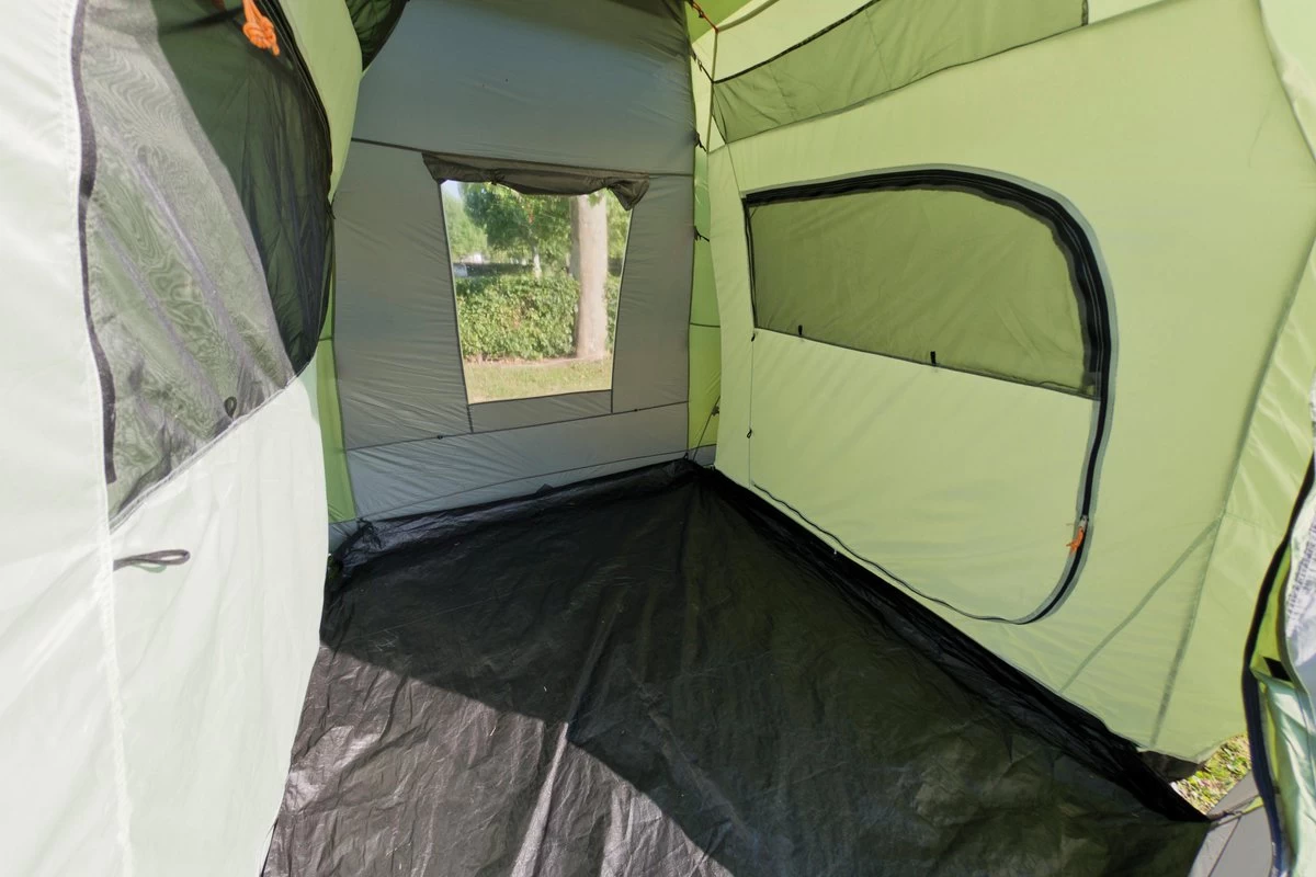 Coleman Bering 4 Vis-a-Vis Tent - Familietent - 4-Persoons - Groen 4 Coleman Bering 4 Vis-a-Vis Tent - Familietent - 4-Persoons - Groen - Afbeelding 2