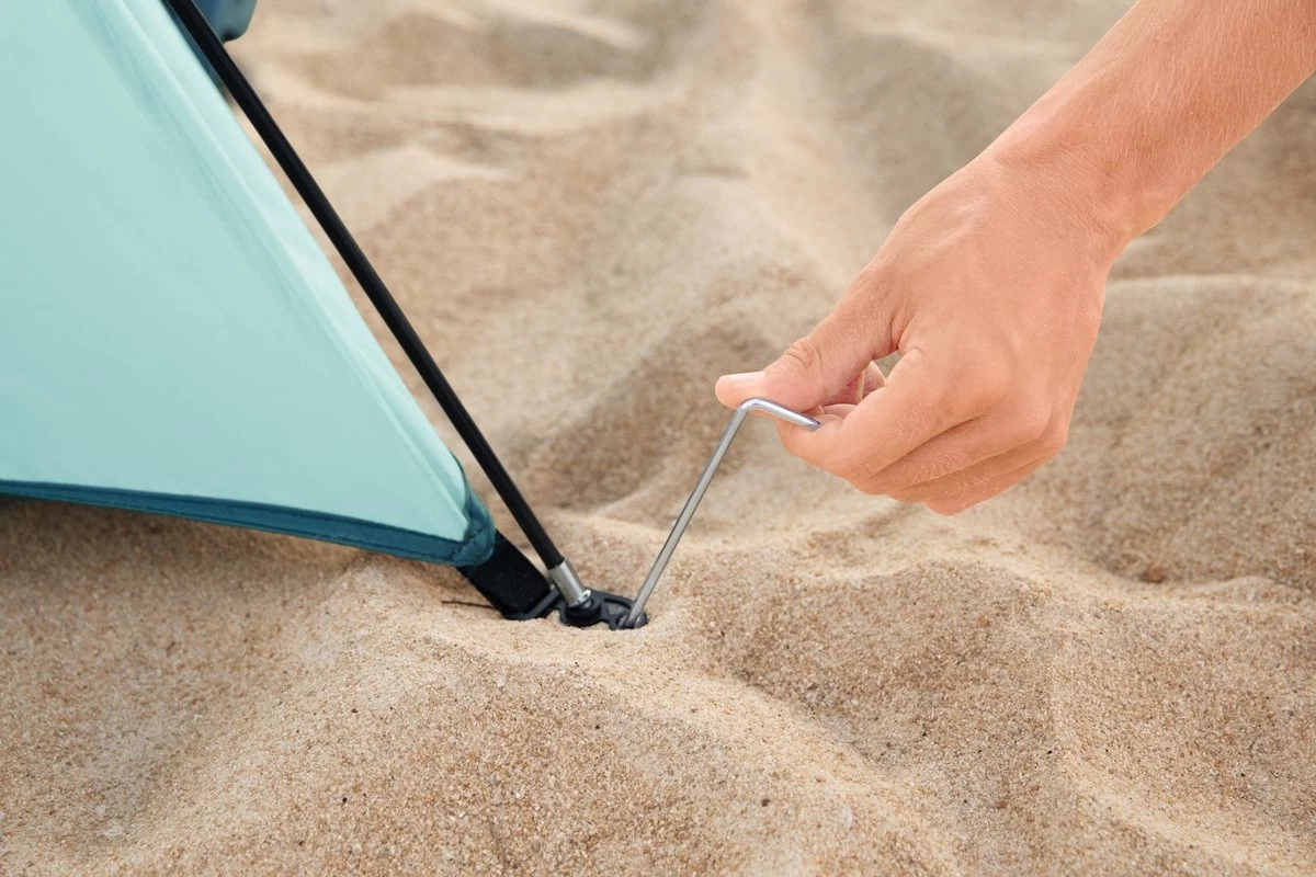 Bestway Strandtent - Pavillo - 2-Persoons - UV80 Zonbescherming - Incl. Tentharingen - Zandzakken Voor Stabiliteit - 200 X 120 X 95 CM 16 Bestway Strandtent - Pavillo - 2-Persoons - UV80 Zonbescherming - Incl. Tentharingen - Zandzakken Voor Stabiliteit - 200 X 120 X 95 CM - Afbeelding 14