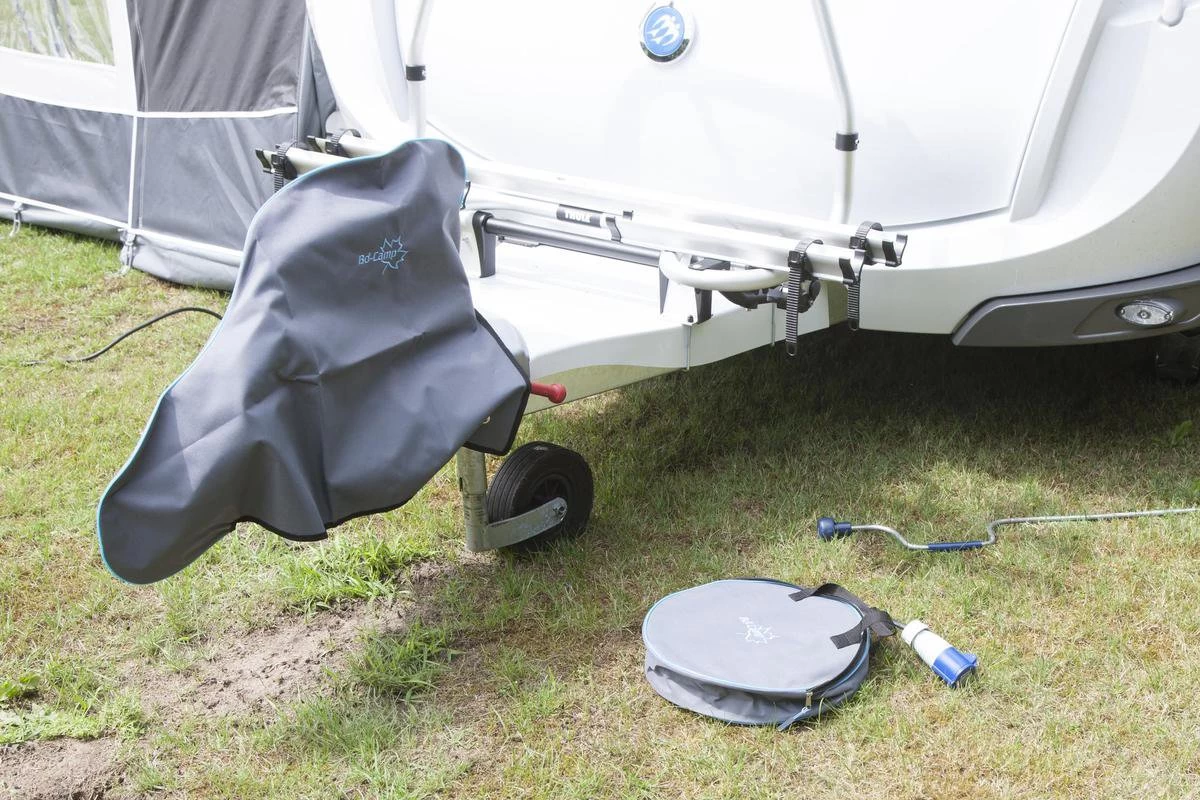 Bo-Camp Caravanhoes - Met Sluitkoord - 61x82 Cm - Antraciet 4 Bo-Camp Caravanhoes - Met Sluitkoord - 61x82 Cm - Antraciet - Afbeelding 2