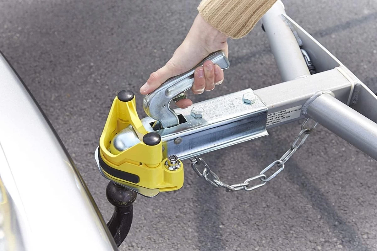 Mottez - Disselslot / Trekhaakslot Diefstalbeveiliging Voor Aanhanger / Caravan 4 Mottez - Disselslot / Trekhaakslot Diefstalbeveiliging Voor Aanhanger / Caravan - Afbeelding 2
