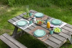 Bo-Camp Servies Halo - 12 Delig Melamine - Aqua -Outdoor Camping Shop 1200x800 33
