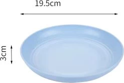 Merkloos Green-goose® Bio-based Borden | Set Van 4 | 19.5x3 Cm | Duurzame, Vaatwasserbestendige Borden Voor Camping, Vakantie Of Picknick | Vaatwasserbestendig -Outdoor Camping Shop 1200x801 6