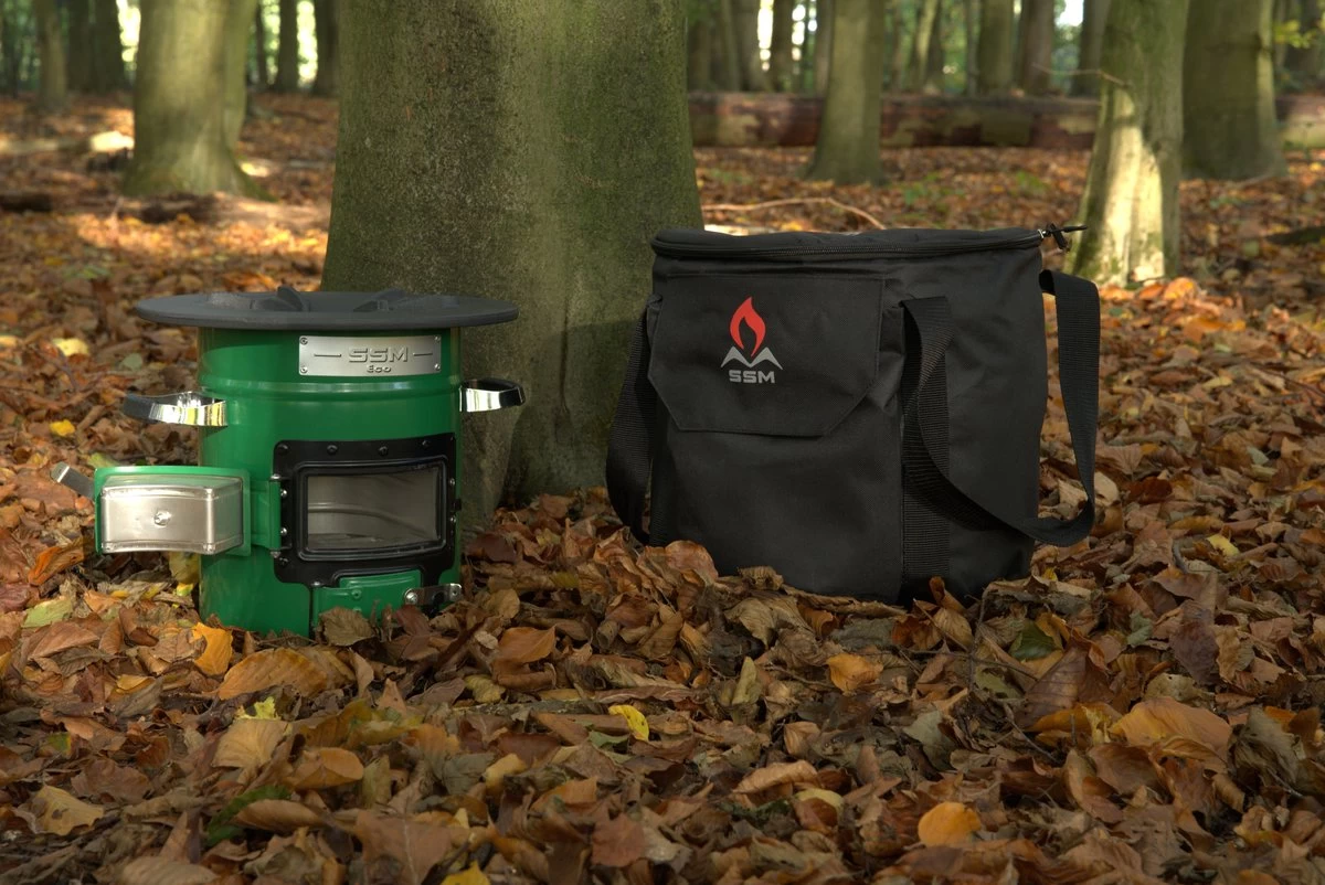 Dutch Rocket Stove - Rocket Stove - Kooktoestel Op Houtvuur - Met Draagtas - Dutch Oven 7 Dutch Rocket Stove - Rocket Stove - Kooktoestel Op Houtvuur - Met Draagtas - Dutch Oven - Afbeelding 5